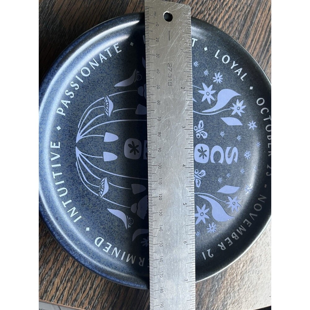 Urban Outfitters Scorpio Plate Trinket Tray Astrology Celestial  Zodiac - Picture 2 of 3